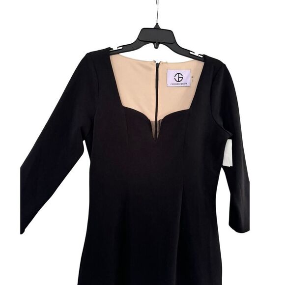 JS Collections Illusion Neck Sheath Dress - Size 8 - NWT - Picture 4 of 4